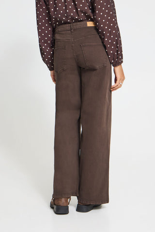 Pantalon - Ziggy Wide PA (Coffee bean)