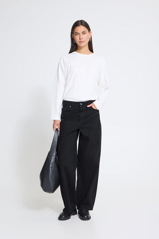 Jeans - Julia relaxed PA (Black)