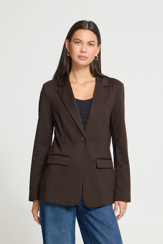 Veston - Kate sus long Bl4 (Chocolate torte)
