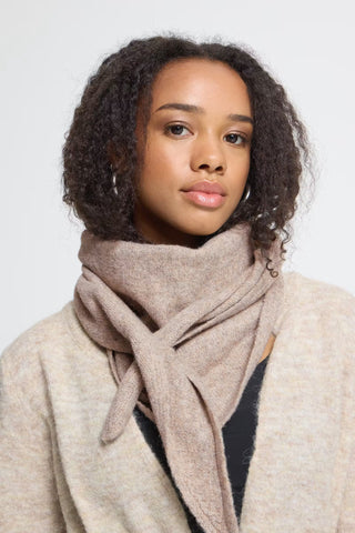 Foulard - Gry (Oatmeal melange)
