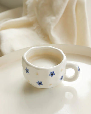 Tasse - Fleur bleue