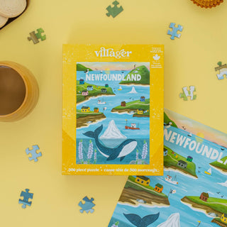 Sites de Terre-Neuve | Puzzle de 500 pièces | Conçu au Canada