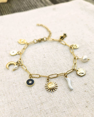 Coffret créatif - Fabrication d'un bracelet à breloques (Univers)