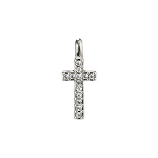 Breloque - Mini croix argent (402016001)