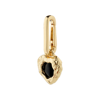 Breloque - Charm (Black agate pendant)