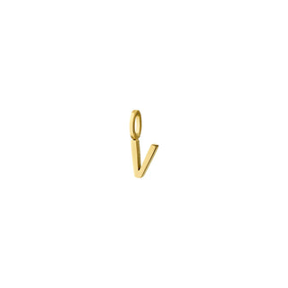 Breloque - Pendentif lettre V (402712021)