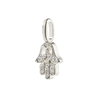 Breloque - Mini hamsa argent (412536035)