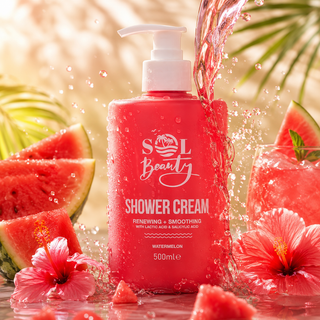 Crèmes de douche aux parfums variés — Melon d'eau