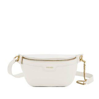 Sac à bandoulière Brooklyn - Sac de ceinture végétalien recyclé - Crème de noix de coco