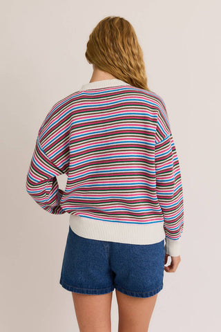 Cardigan - Simone (Color stripe)