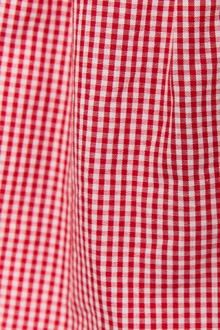 Shorts micro-vichy taille mi-haute