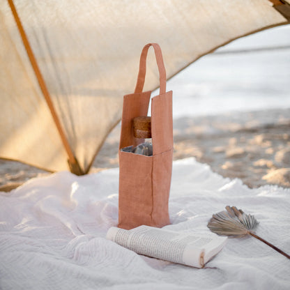 Sac à bouteille de vin - Muted Clay