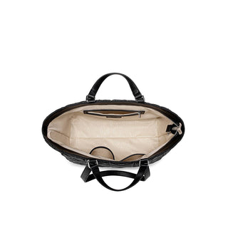 Brenda - Sac en nylon matelassé recyclé - Matelassé noir