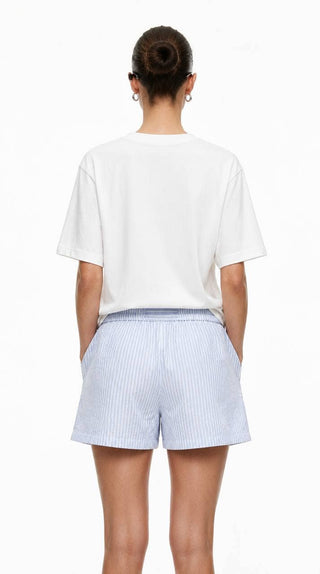 T-shirts graphiques vichy aux fraises d'été