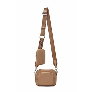 Daisy - Sac à bandoulière en nylon recyclé - Latte Nylon