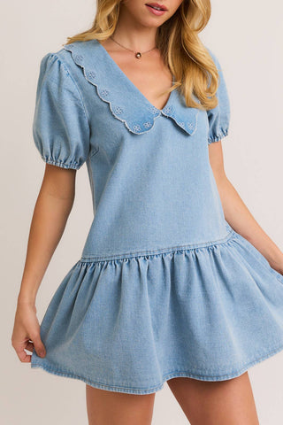 Robe - Denim (Light blue)