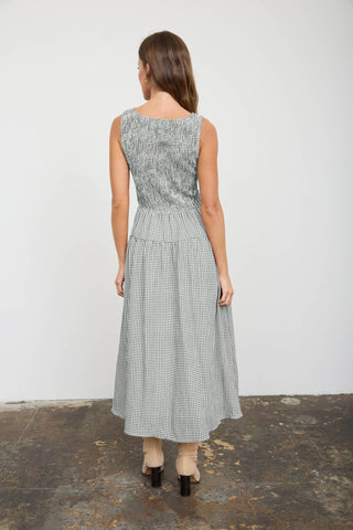 Robe midi sans manches