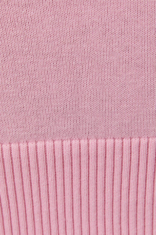 Top sans manches en maille, à pans croisés et boutonné