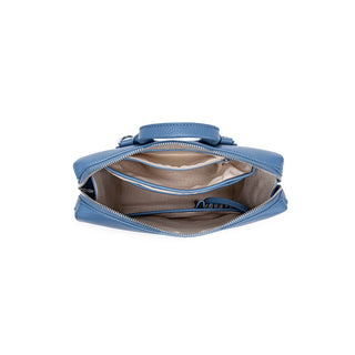Kylie Small - Sac à dos végétalien recyclé - Muted Blue Pebbled
