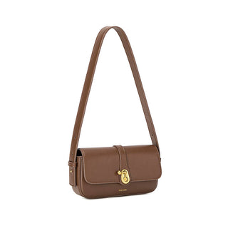 Athena - Sac mince végétalien recyclé - Espresso