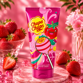 Chupa Chups Strawberry Swirl Fragrance Duo Gift Set