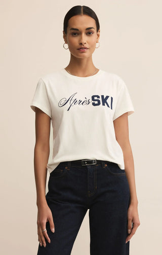 T-shirt - Pray for snow (Sea salt)