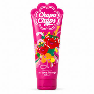 Chupa Chups Tourbillon Fraise Gel bain et douche 2 en 1