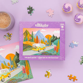 Road trip | Puzzle 250 pièces | Conçu au Canada