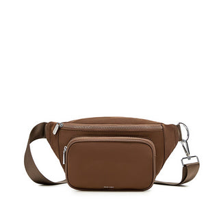 Aaliyah - Sac banane en nylon recyclé - Nylon espresso