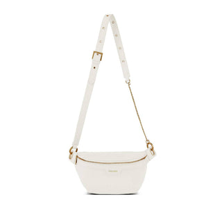 Sac à bandoulière Brooklyn - Sac de ceinture végétalien recyclé - Crème de noix de coco
