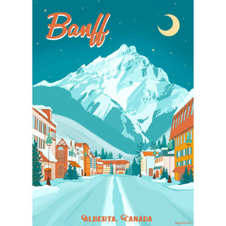 Banff Moonlight | Puzzle de 500 pièces | Conçu au Canada