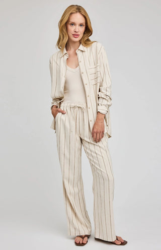 Pantalon - Finley (Linen Stripe)