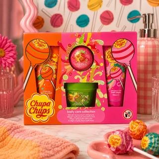 4 piece set - shower cream set orange pop 100ml