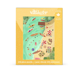 Journée au lac | Puzzle 250 pièces | Conçu au Canada