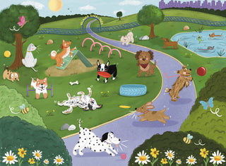 Bark Park | Puzzle de 250 pièces | Conçu au Canada