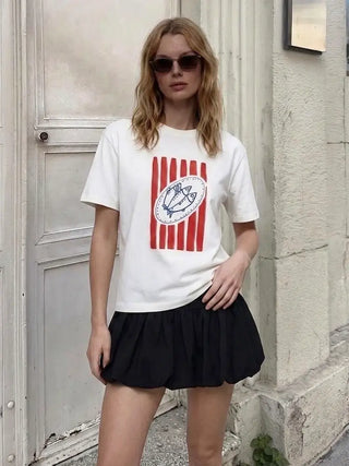 T-shirt graphique - Motif sardine