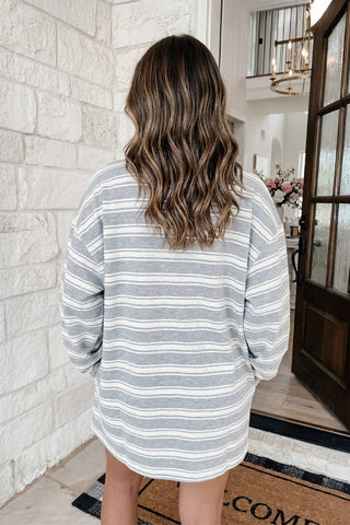 LAS Blouse droite rayée