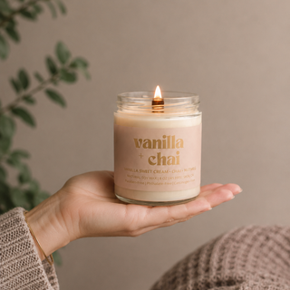 VANILLE CHAI | BOUGIE EN CIRE DE SOJA  8 OZ |