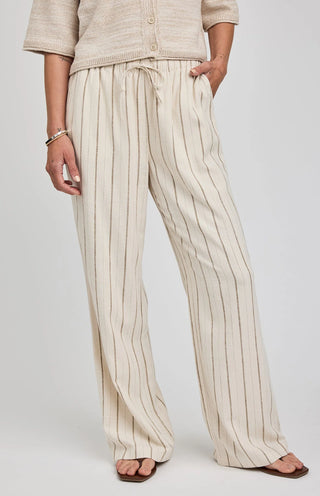 Pantalon - Finley (Linen Stripe)