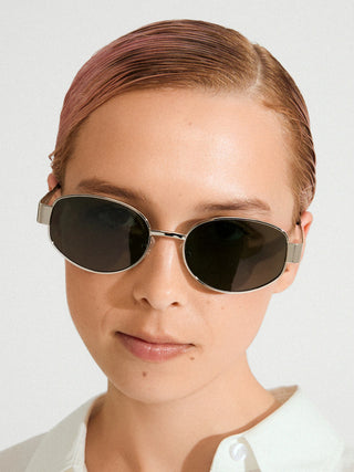 Lunettes de soleil - REILLY Brown/silver