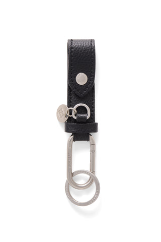 Le Beck – Porte-clés en cuir vegan noir