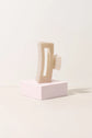 Pince à cheveux - Shiny Claw Clips Beige (Medium)