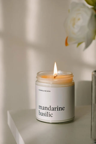 Chandelle de Soya - Mandarine basilic 270ml