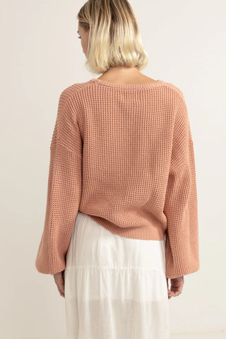 Pull - Tricot classique (Rose)