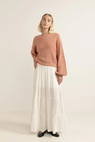 Pull - Tricot classique (Rose)