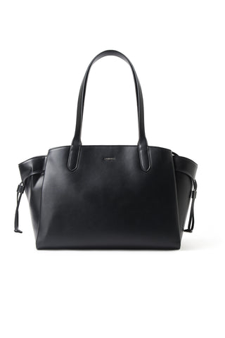 Le Clothilde – Sac fourre-tout en cuir vegan noir