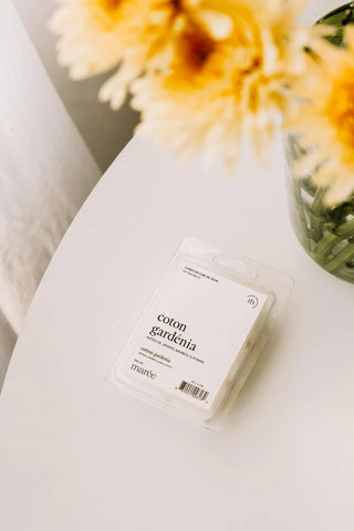 Cubes de cire - Coton gardénia