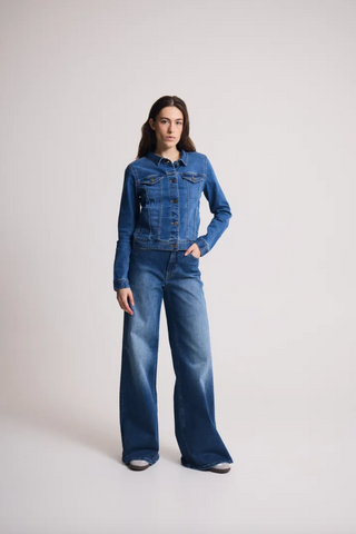 Jeans - Twiggy wide 32 (Medium blue)