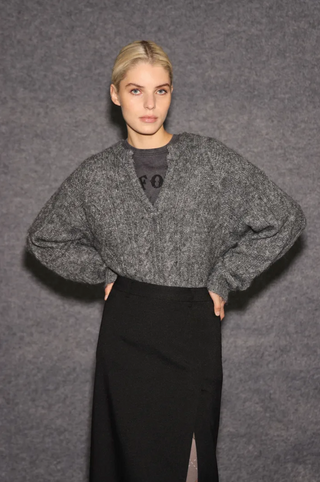 Pull - Belablue (Dark grey melange)