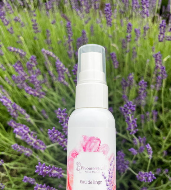 Eau de linge - Pivoine et Lavande